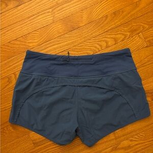 Lululemon Athletica Blue Athletic Shorts Lightweight Performance